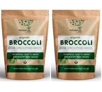 Natures Root Organic Broccoli Sprouting Seeds 250g - Superfood | Non GMO | Microgreen Sprouts (Pack of 2)