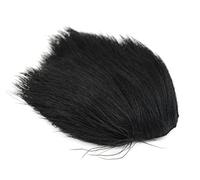 Nature's Spirit Deer Belly Hair 2'' x 3'' - Black