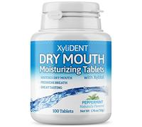 Nature's Stance XyliDENT Xylitol Tablets for Dry Mouth Relief - Stimulates Saliva, Freshens Breath, Reduces Acid Production, Fast Acting Relief, 100 Count (Peppermint)