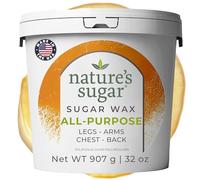 Nature'S Sugar - Nature's Sugar Wax Multi-Purpose Deshedding Paste for Legs, Back, Arms and Chest, 35 oz for Beginners, for All Skin Types, Vegan and Cruelty Free