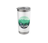 Nature's Symphony: Iceland Edition Icelandic Travel Outdoors Stainless Steel Insulated Tumbler