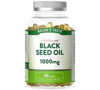 Nature's Truth Black Seed Oil 1000mg Cold Pressed Softgels 60 Softgels