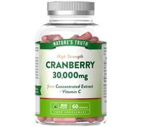 Nature's Truth Cranberry Extract 30, 000mg Capsules 60 Capsules