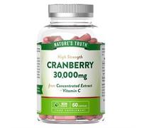 Nature's Truth Cranberry Extract 30000mg w/ Vitamin C 60 Capsules