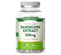 Nature's Truth Dandelion Extract 500mg 60 Tablets