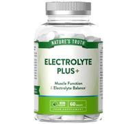 Nature's Truth Electrolyte Tablets | Complex with Potassium, Chloride, Calcium, Magnesium and Sodium | Powder Alternative | 60 Tablets | Vegan
