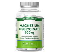Nature's Truth Magnesium Bisglycinate 500mg 60 Tablets 60 tablets