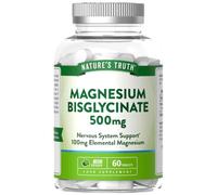 Nature's Truth Magnesium Bisglycinate 500mg Tablets 60 Tablets