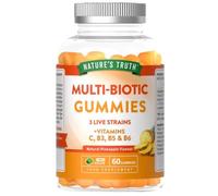 Nature's Truth Multi-Biotic 3 Live Strains Gummies 60 Gummies