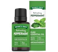 Nature's Truth Peppermint Essential Oil | 15 mL | 100% Pure | Natural & Undiluted | GC/MS Tested | Great for Diffusers