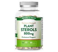 Plant Sterols 800mg | 60 Vegan Tablets | with Beta-Sitosterol | Optimum Strength | Cholesterol Support | Nature's Truth