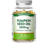 Nature's Truth Pumpkin Seed Oil 2000mg - 60 Softgels in Clear | Size: Pack of 60 Nature's Truth Clear Pack of 60