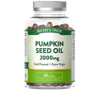 Nature's Truth Pumpkin Seed Oil 2000mg Softgels 60 Softgels