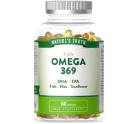 Nature's Truth Triple Omega 369 2000mg - 60 Softgels in Clear | Size: Pack of 60 Nature's Truth Clear Pack of 60
