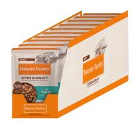 Nature's Variety Bites in Gravy Adult 22 x 85g - with Tuna