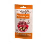 True Instinct MEAT BITES NO GRAIN 100% BEEF FREEZE-DRIED TREATS 20G
