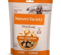 Nature's Variety Freeze Dried Meat Chunks For Adult Dogs Chicken 50g