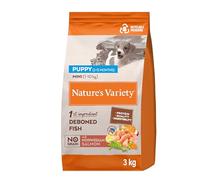 Nature's Variety No Grain - Dog Food Mini Junior with Thornless Salmon - 3 kg