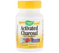 Nature's Way, Activated Charcoal, 100 Capsules