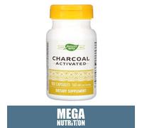 Nature's Way - Activated Charcoal High Adsorbency Certified Potency - 100 Capsules