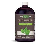 Nature's Way Chlorofresh Liquid Chlorophyll Internal Deodorant, Natural Mint Flavor 16 oz (2 pack)