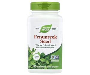 Nature's Way, Fenugreek Seed, 180 Vegan Capsules (565 mg per Capsule)