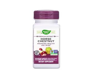 Nature's Way, Horse Chestnut, 250 mg, 90 Vegan Capsules