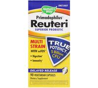 Nature's Way, Primadophilus Reuteri, Superior Probiotic, 90 Vegetarian Capsules
