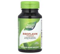 Nature's Way, Riboflavin Vitamin B2, 400 mg, 30 Tablets