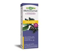 Nature's Way Sambucus Elderberry Immune Syrup, 8 Fl Oz