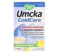 Nature's Way, Umcka, ColdCare, Soothing Hot Drink, Lemon Flavored, 10 Packets