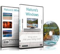 Nature's Windows DVD-24 Nature Scenes in shot in HD with Nature Sounds