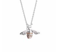Nature's Wonder Sterling Silver Honey Bee Pendant Clogau Metallics One Size