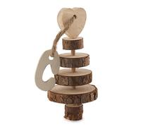 Naturespaws Wooden Small Pet Ring Tree Gnaw Toy