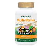 NaturesPlus Animal Parade Gold Children Multivitamin - Orange Flavour, Chewable