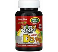 NaturesPlus Animal Parade Vit D3 500Ui 90 Tablets Mast