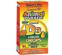 NaturesPlus Animal Parade Vitamin D3 Drops - 10 ml. 10 ml
