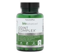NaturesPlus Bio Advanced Joint Complex - Joints Supplement, Phytodroitin, Vegan Glucosamine, Apres Flex Boswellia, Hyaluronic Acid, MSM, Vitamin C, Manganese - Vegan - 90 Capsules