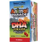 NaturesPlus DHA Animal Parade DHA Vitamin Supplement - 90 Chewable