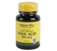 NaturesPlus Folic Acid - 90 Tablets