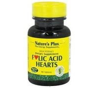 NaturesPlus Hearts Folic Acid - 90 Tablets