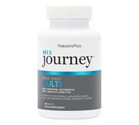 NaturesPlus His Journey Once Daily Multivitamin for Men - Energy, Immune, Stress - Vegan Multi with Whole Foods, Adaptogens, Microflora - Gluten-Free - 30 Tablets