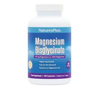 NaturesPlus Magnesium Glycinate Capsules - Gentle Magnesium Supplement, Active Bisglycinate Form - Day and Night, Relaxation & Stress Support - Vegan, Gluten Free - 180 Capsules
