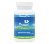 NaturesPlus Magtein Magnesium L-Threonate - High Strength, Calm, Mood, Memory, Focus, Cognitive - Vegan, Non-GMO, Gluten-Free - 90 Capsules, 30 Servings