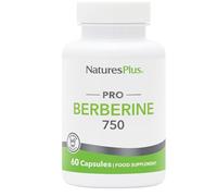 NaturesPlus PRO Berberine Capsules 750 mg - Purely Natural and Active Berberine from Sustainable Sources - Easy to Swallow, Gluten Free, Vegan, Non-GMO - 60 Capsules