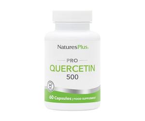 NaturesPlus PRO Quercetin Capsules 500 mg - High Strength, Easy to Swallow, One a Day - Vegan, Gluten Free - 60 Capsules