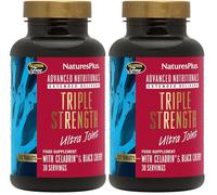 NaturesPlus Ultra Joint Triple Strength - Glucosamine Tablets with MSM, Chondroitin, Vitamin C, Manganese, Black Cherry, Celadrin - Fast Action, Gluten Free - 120 Tablets (Pack of 2)