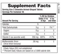 NaturesPlus Vitamin C Animal Parade - 90 Chewable Tablets 90 Units