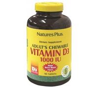 NaturesPlus Vitamin D3 1000 Iu 90 Chewable Tablets