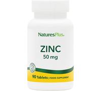 NaturesPlus Zinc Tablets 50mg - Highly Bioavailable Bisglycinate,...